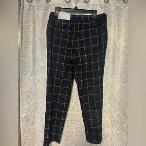 Black and white pants